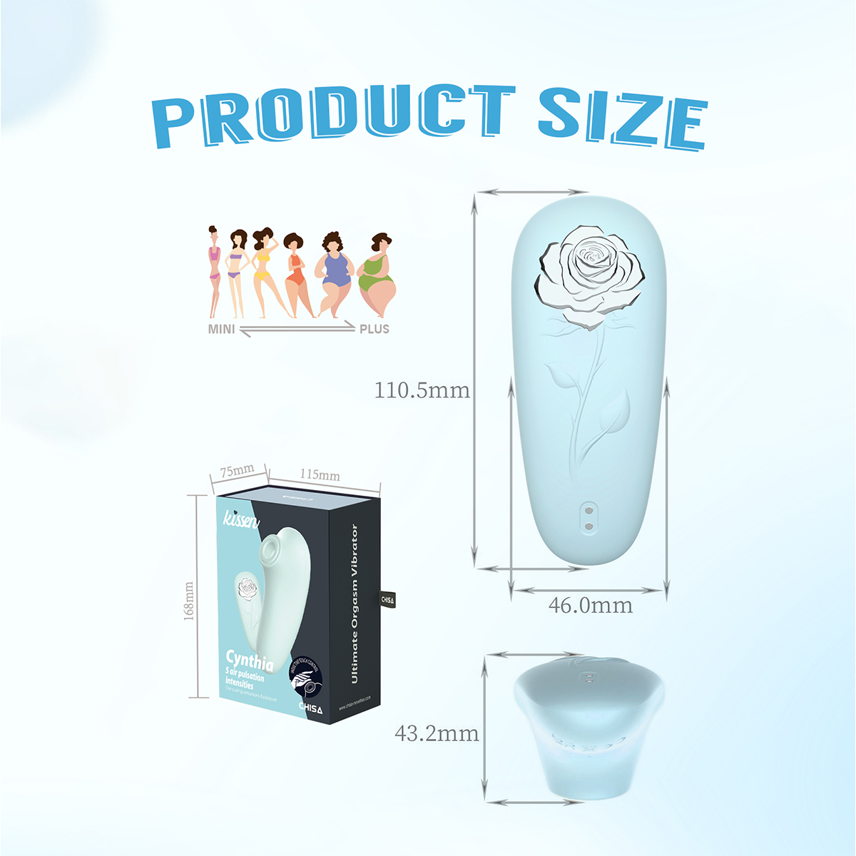 Kissen Máy kích thích âm vật - Cynthia - Ảnh 6