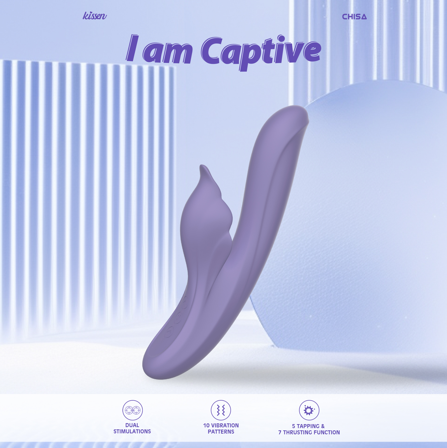 Kissen G-Spot and Clitoral Stimulator - Captive - Image 3