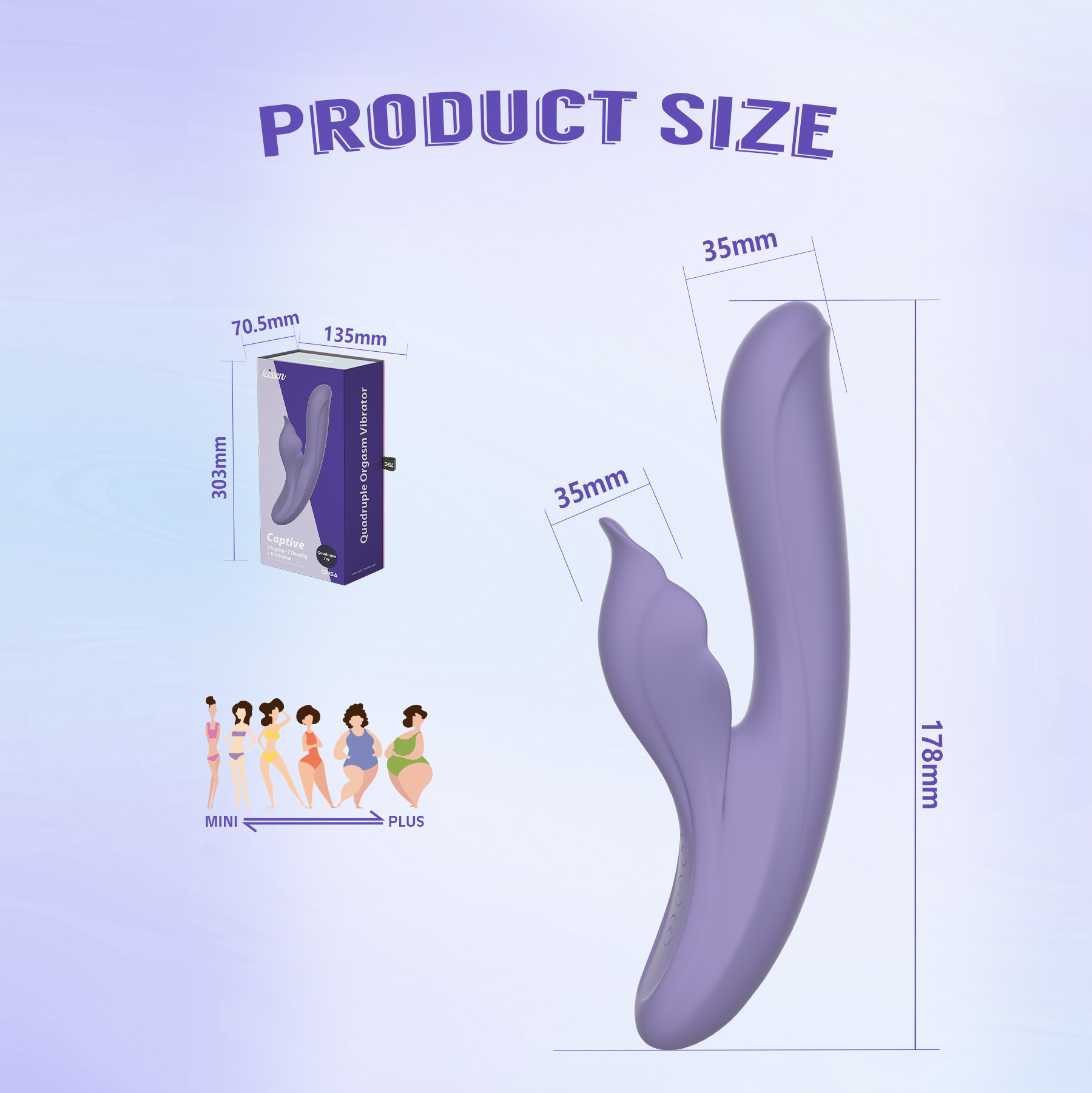 Kissen G-Spot and Clitoral Stimulator - Captive - Image 6