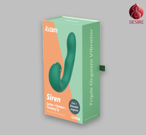 Kissen Máy rung điểm G và máy kích thích âm vật - Siren