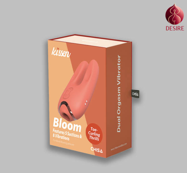Kissen Vibrator and Clitoral Stimulator - Bloom