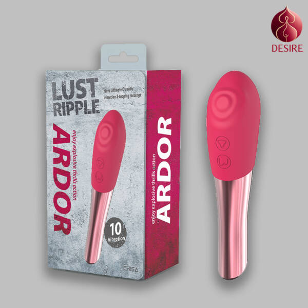 Lust Ripple Vibrator and Clitoral Stimulator - Ardor