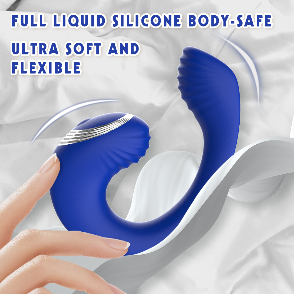 Lust Ripple Remote Controlled Vibrator - Meteor - Image 5