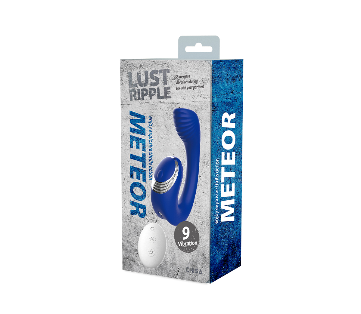 Lust Ripple Remote Controlled Vibrator - Meteor - Image 13