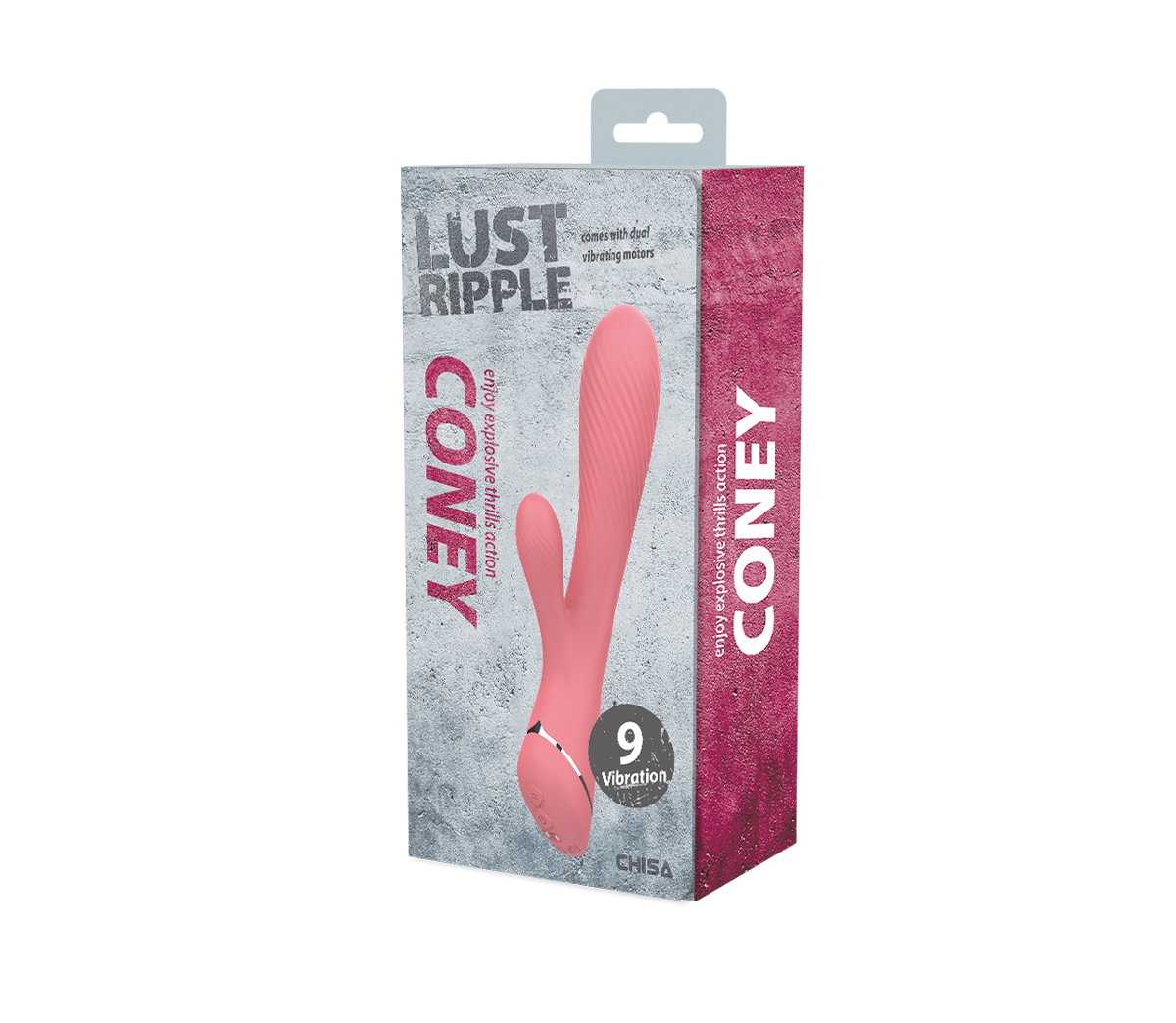 Lust Ripple Vibrator - Coney - Image 13