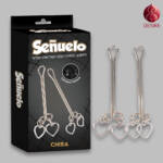 Señuelo Fetish Fantasy Heart Nipple Clamps