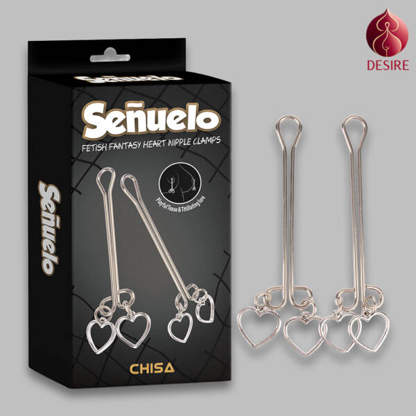 Señuelo Fetish Fantasy Heart Nipple Clamps