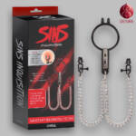 Sins Inquisition Humiliate Dụng cụ mở miệng kèm kẹp núm vú