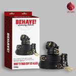 BEHAVE! Wrist to Thigh Cuff Set