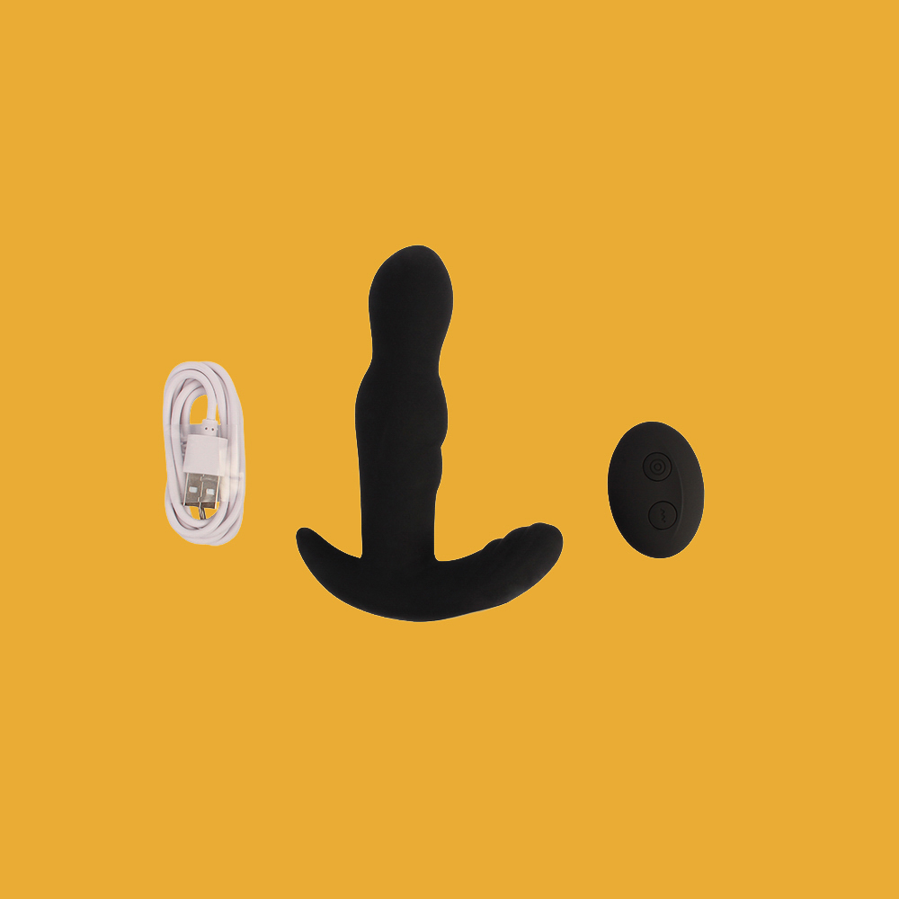 Beast in Black P-play Probe Remote Controlled Prostate Massager - Image 2