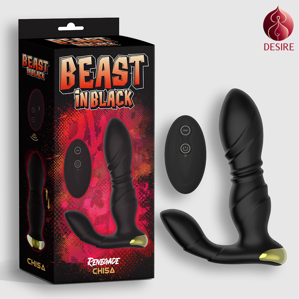 Beast in Black Renegade Remote Controlled Prostate Massager