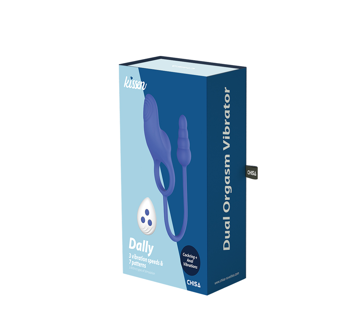 Kissen Máy rung điều khiển từ xa hai đầu - Dally - Ảnh 16