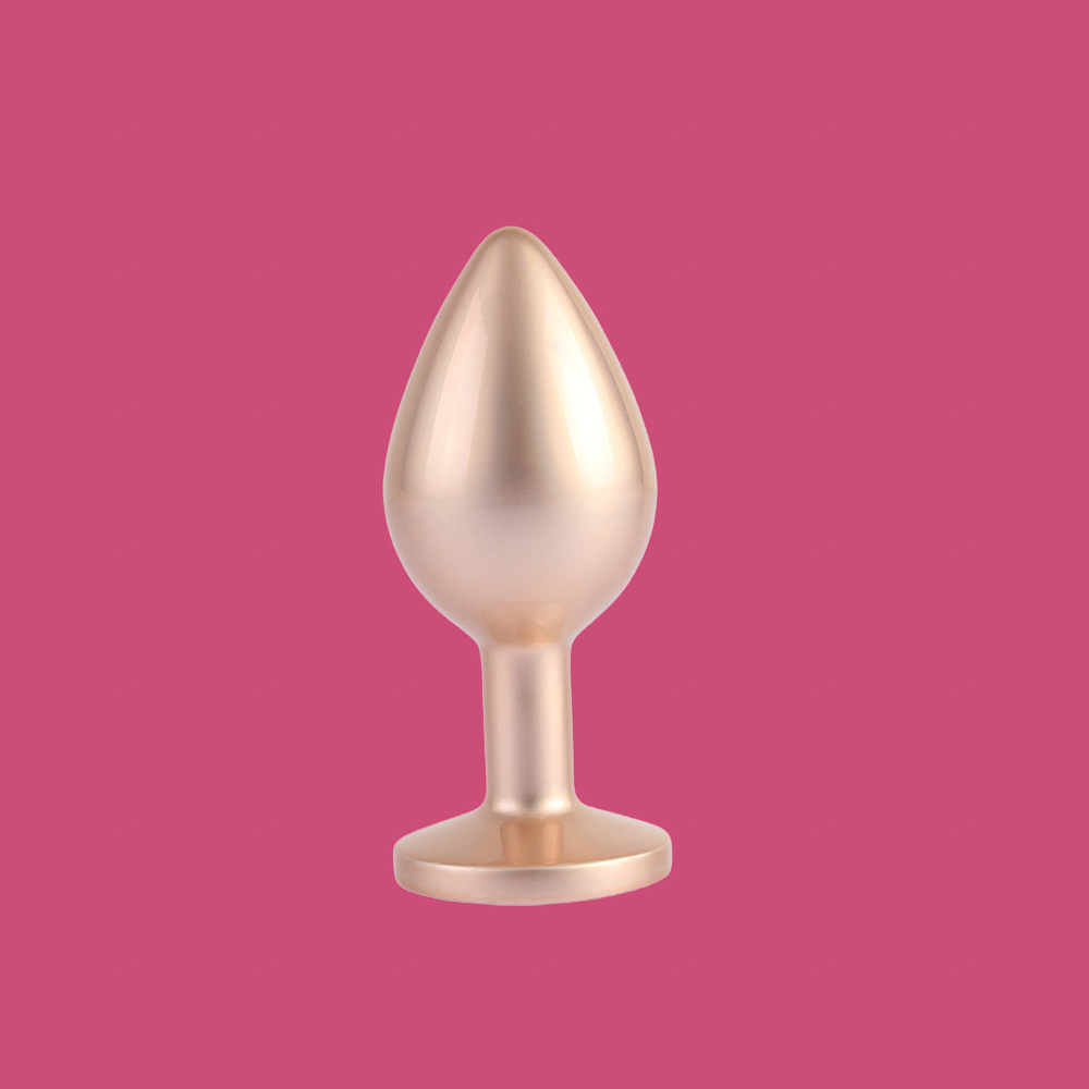 Matrix Mont Candy Rose Gold Gem Butt Plug - Image 2