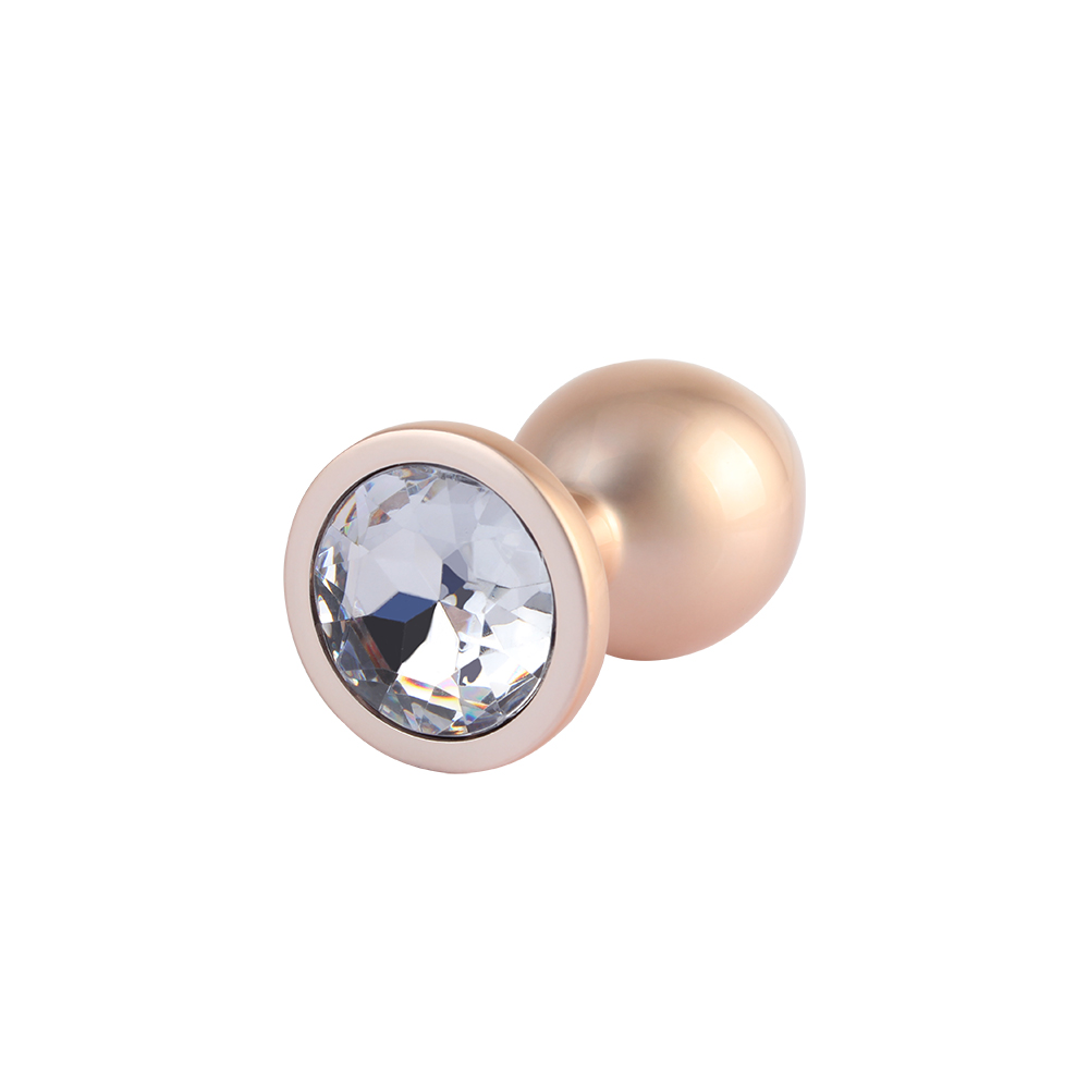 Matrix Mont Candy Rose Gold Gem Butt Plug - Image 4