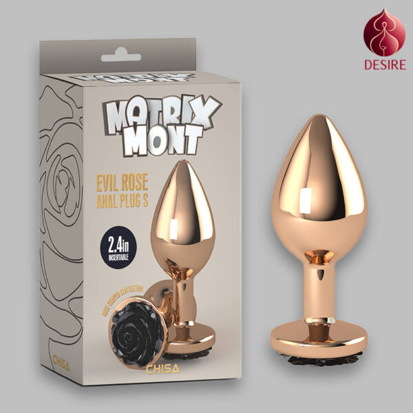 Matrix Mont Evil Rose Anal Plug Small
