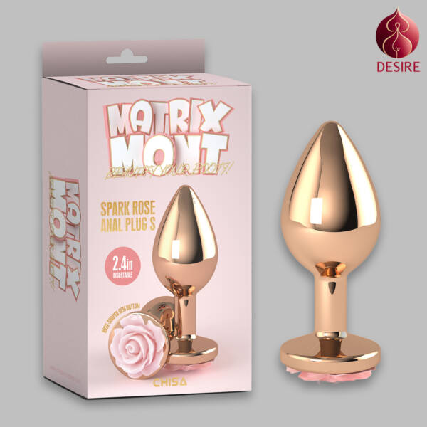 Matrix Mont Spark Rose Anal Plug Small