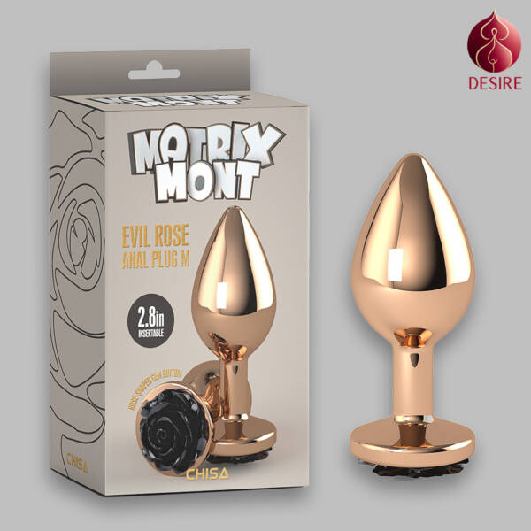 Matrix Mont Evil Rose Anal Plug Medium