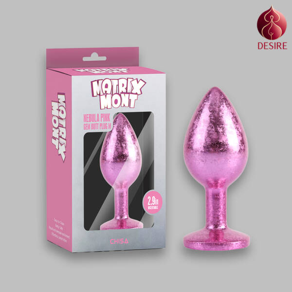 Matrix Mont Nebula Pink Gem Butt Plug